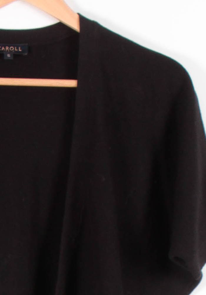 Gilet Noir - Taille S/36 de la marque Caroll | PARAD83396 - Vendu par Paradigme - Image 3