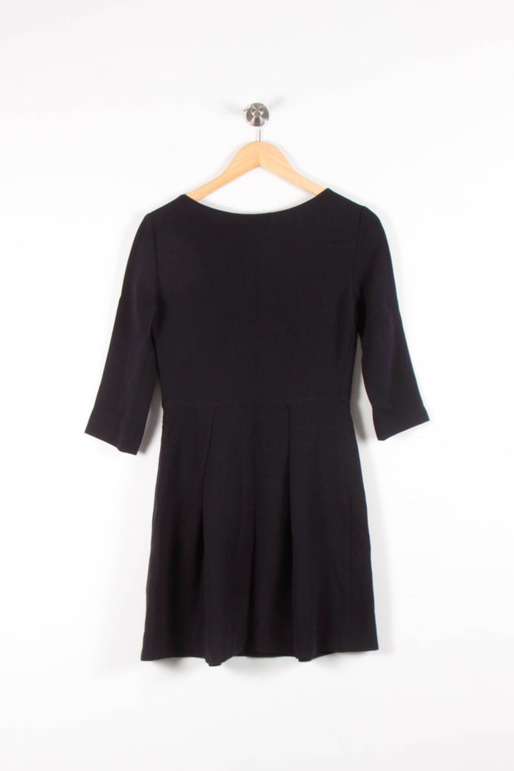 Robe Courte Noire - Taille S/36 de la marque Claudie Pierlot | PARAD83398 - Vendu par Paradigme - Image 4