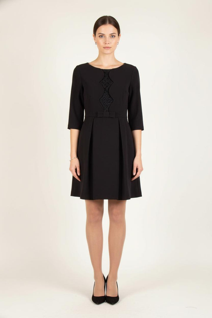 Robe Courte Noire - Taille S/36 de la marque Claudie Pierlot | PARAD83398 - Vendu par Paradigme - Image 1