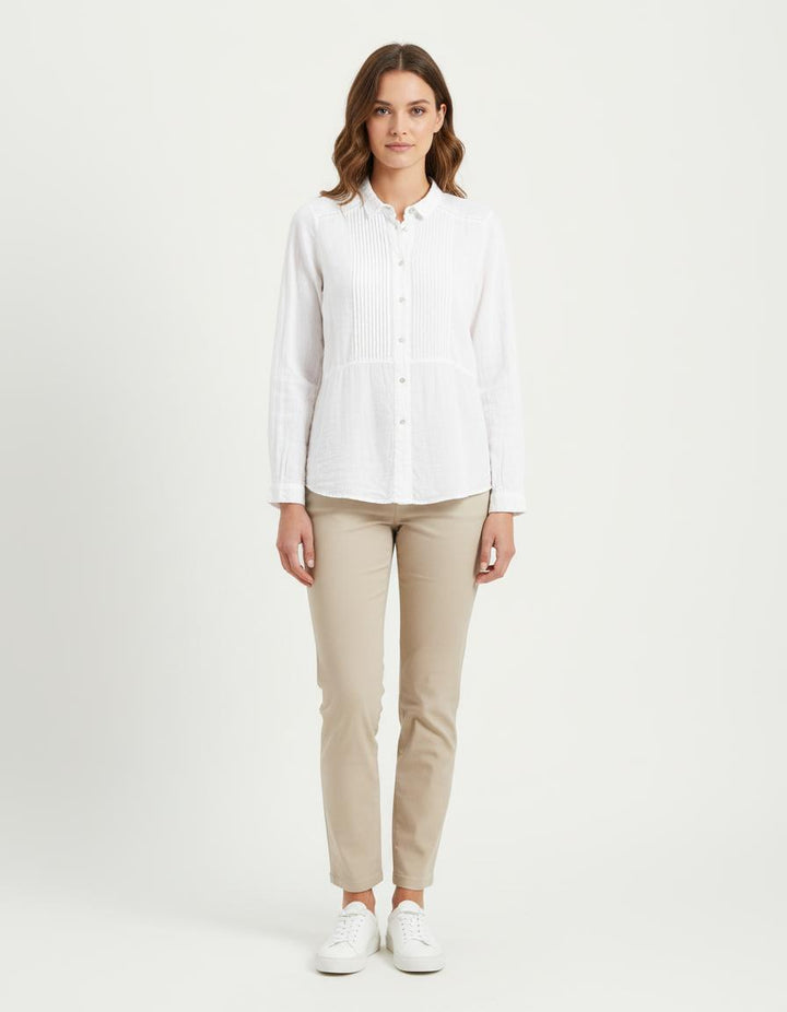 Chemise Blanche - Taille XS/34 de la marque ba&sh | PARAD83400 - Vendu par Paradigme - Image 1