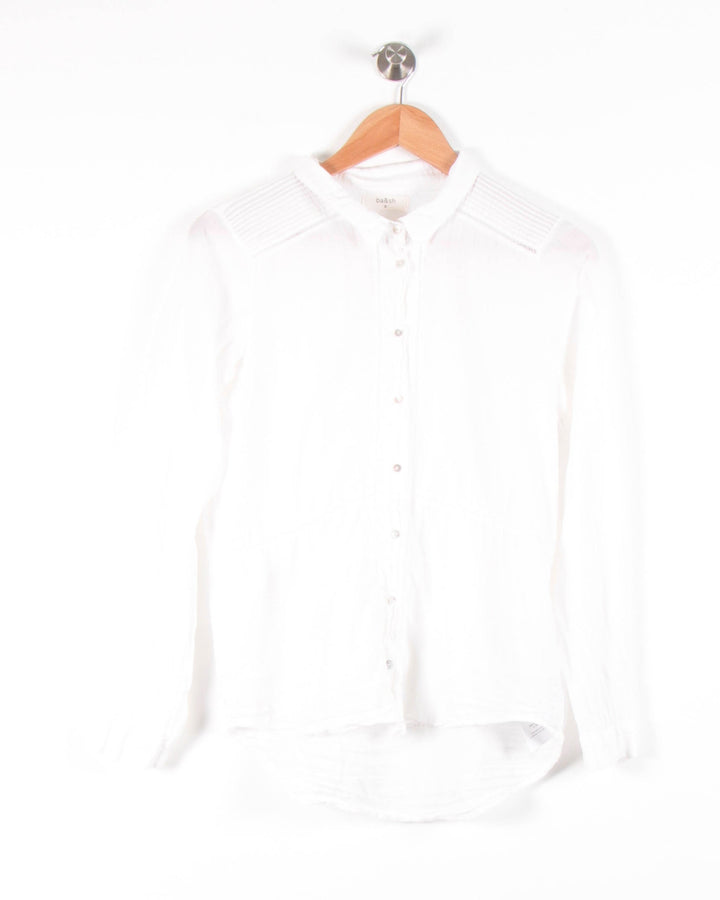 Chemise Blanche - Taille XS/34 de la marque ba&sh | PARAD83400 - Vendu par Paradigme - Image 2