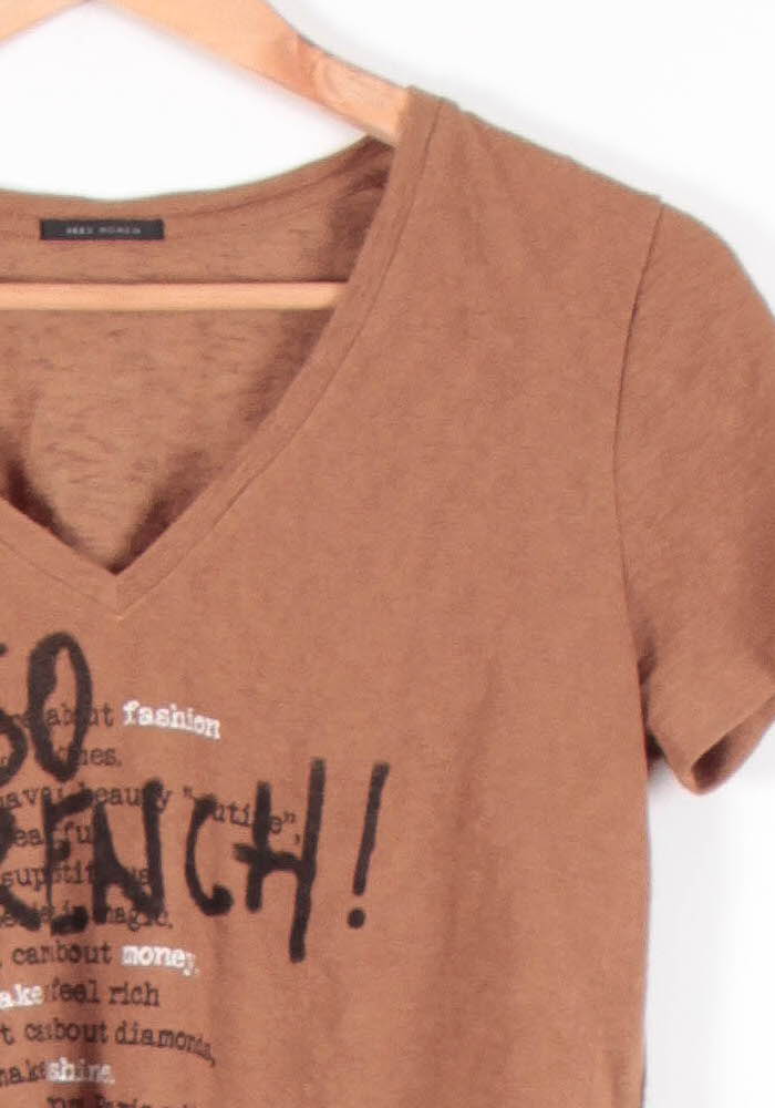 Tee-shirt Marron - Taille S/36 de la marque IKKS | PARAD83401 - Vendu par Paradigme - Image 3