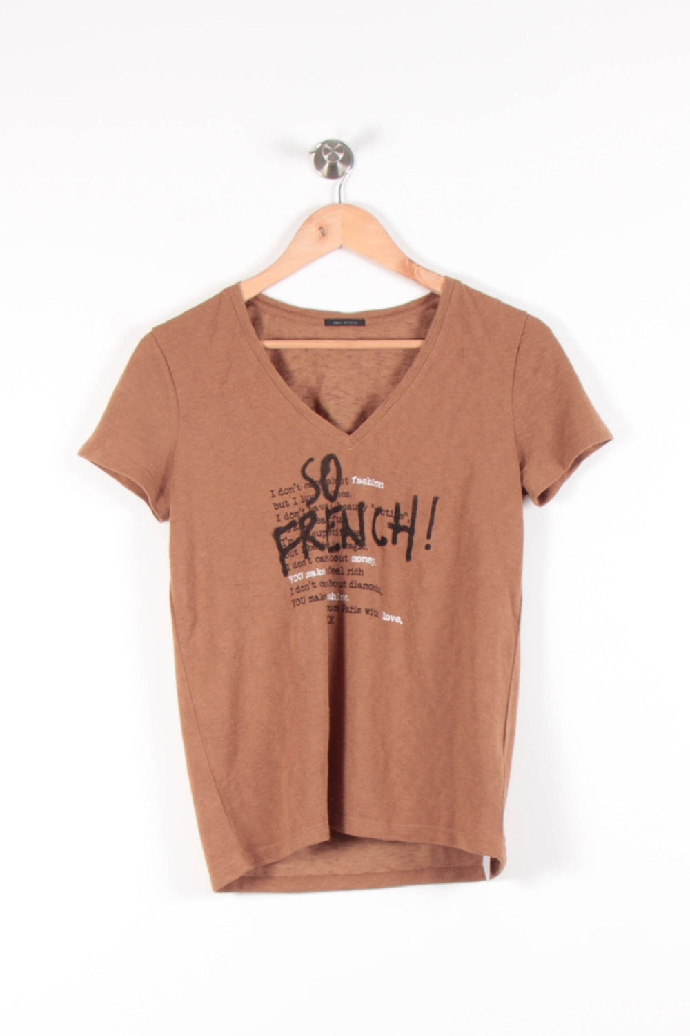 Tee-shirt Marron - Taille S/36 de la marque IKKS | PARAD83401 - Vendu par Paradigme - Image 2
