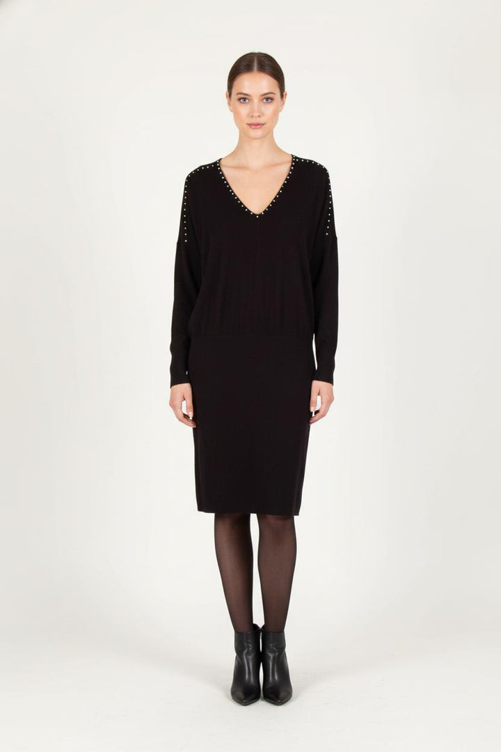 Robe Pull Noire - Taille S/36 de la marque Liu Jo | PARAD83402 - Vendu par Paradigme - Image 1