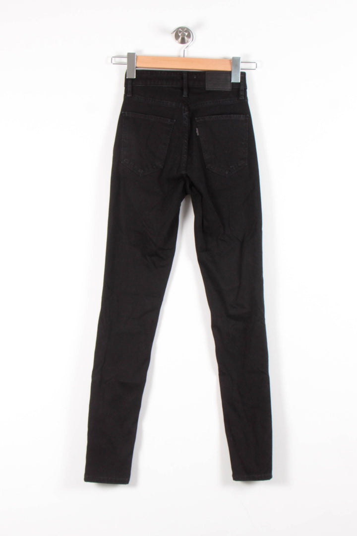 Jean Skinny Noir - Taille XS/34 de la marque Levi's | PARAD83403 - Vendu par Paradigme - Image 4