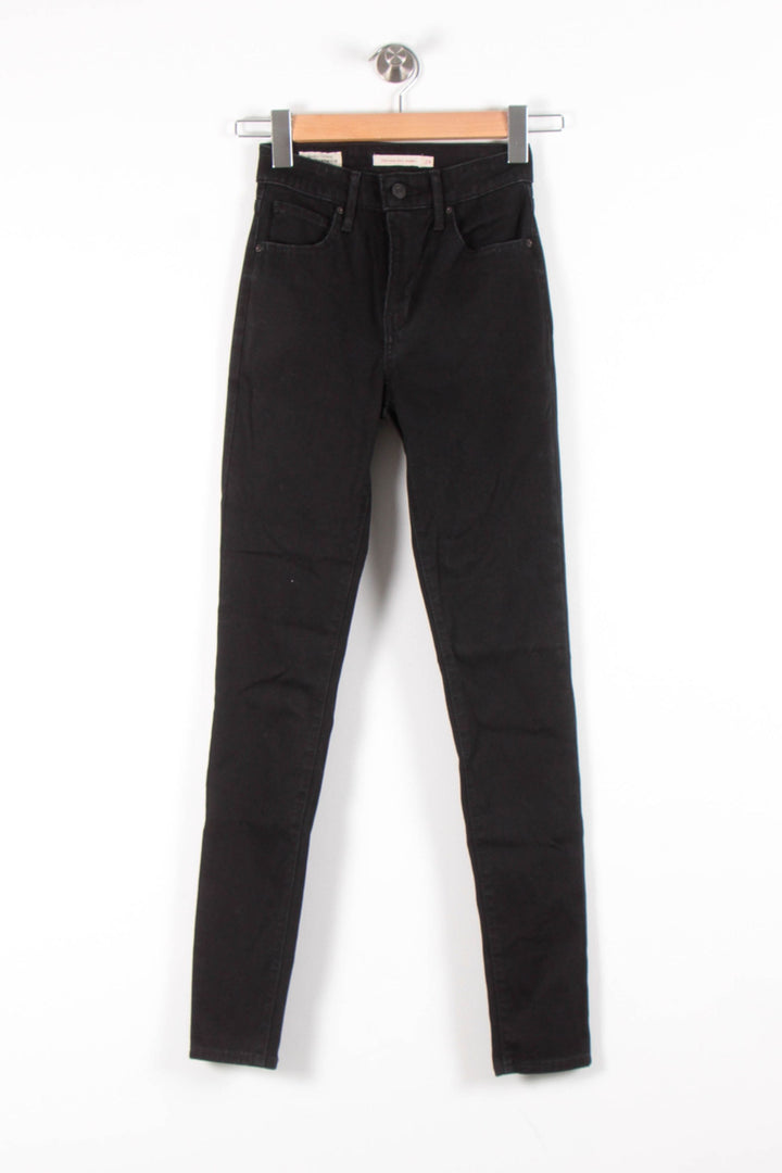 Jean Skinny Noir - Taille XS/34 de la marque Levi's | PARAD83403 - Vendu par Paradigme - Image 2