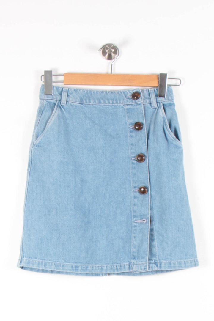 Jupe en Jean Bleue - Taille S/36 de la marque Des petits hauts | PARAD83406 - Vendu par Paradigme - Image 2