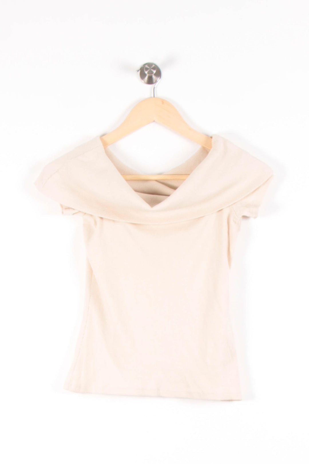 Top Col Bateau Beige - Taille XS/34 de la marque Sézane | PARAD83412 - Vendu par Paradigme - Image 2