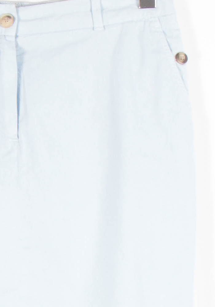 Jupe Droite Bleue - Taille M/38 de la marque Caroll | PARAD83413 - Vendu par Paradigme - Image 3