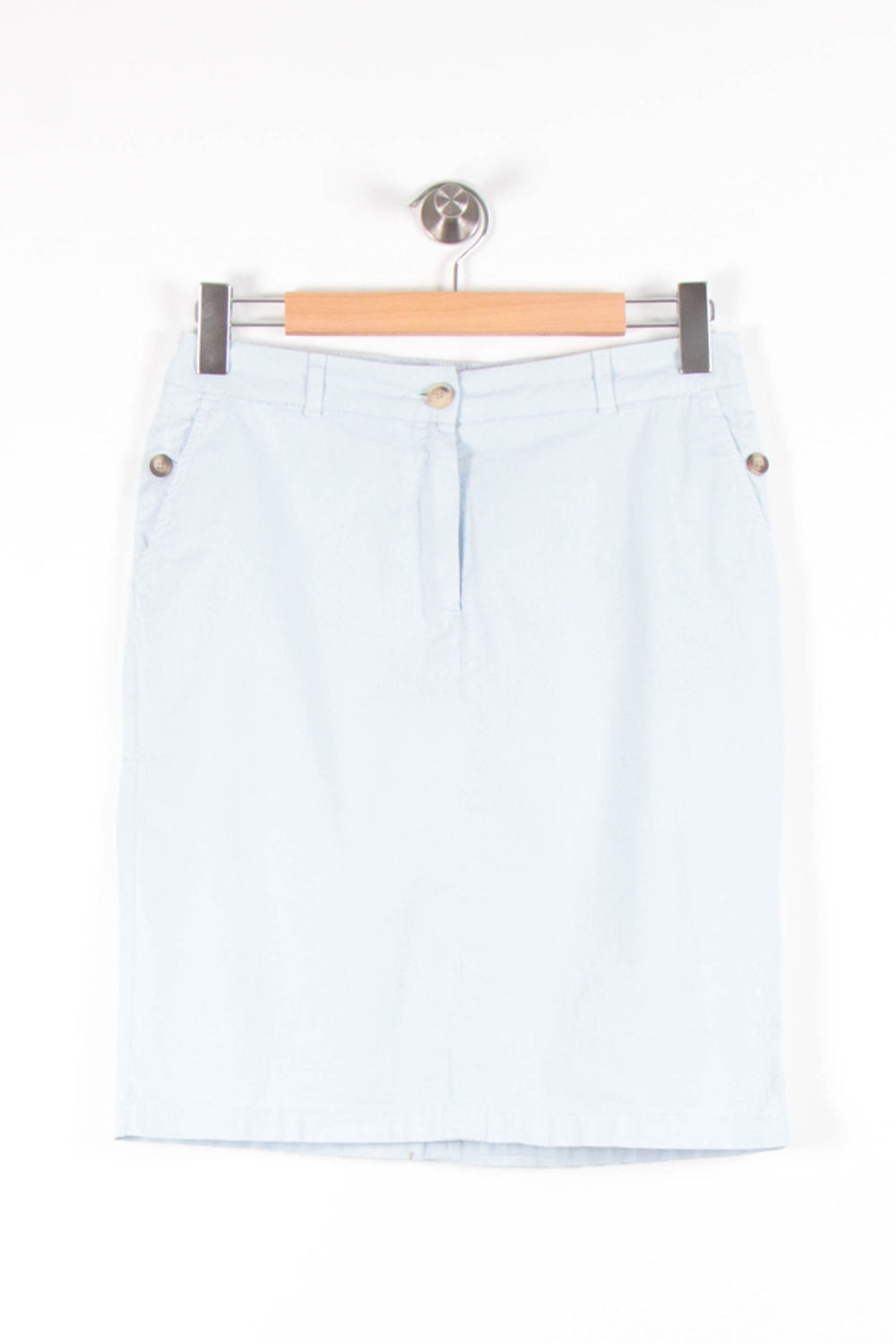 Jupe Droite Bleue - Taille M/38 de la marque Caroll | PARAD83413 - Vendu par Paradigme - Image 2