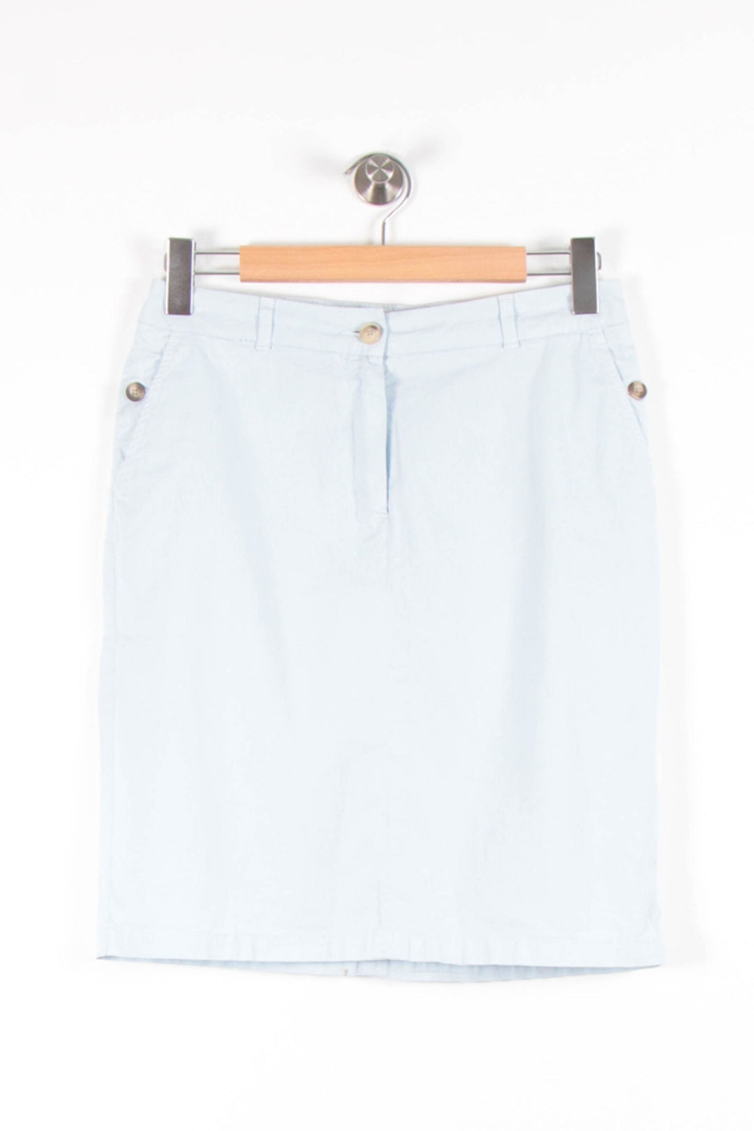 Jupe Droite Bleue - Taille M/38 de la marque Caroll | PARAD83413 - Vendu par Paradigme - Image 2