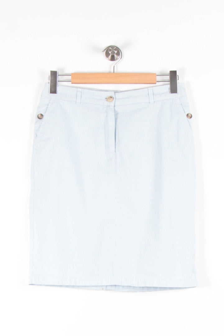 Jupe Droite Bleue - Taille M/38 de la marque Caroll | PARAD83413 - Vendu par Paradigme - Image 2