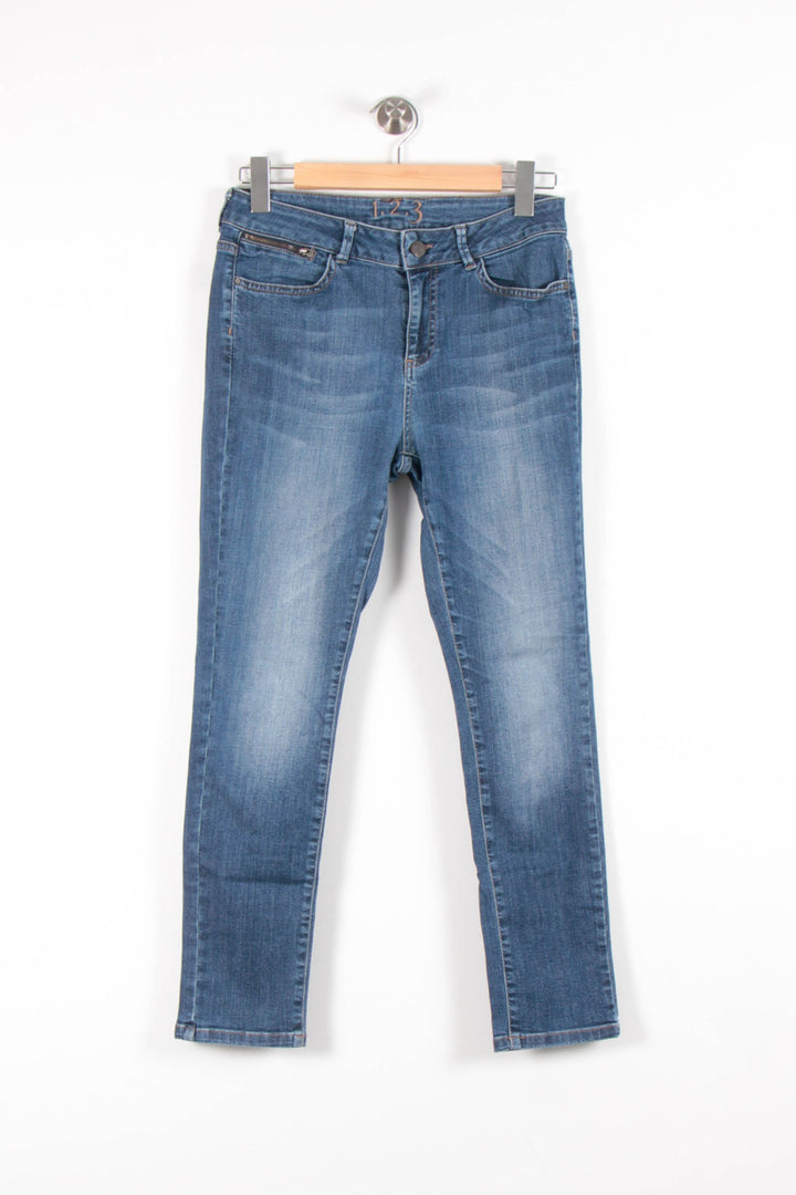 Jean Bleu - Taille M/38 de la marque Maison 123 | PARAD83414 - Vendu par Paradigme - Image 2