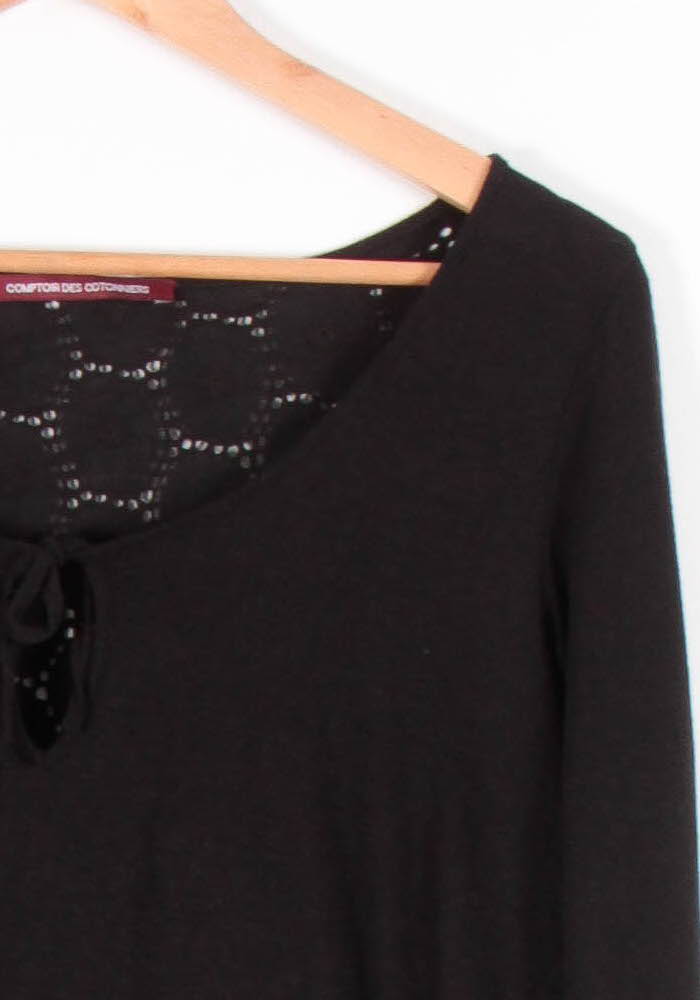 Pull Noir - Taille S/36 de la marque Comptoir des Cotonniers | PARAD83416 - Vendu par Paradigme - Image 3
