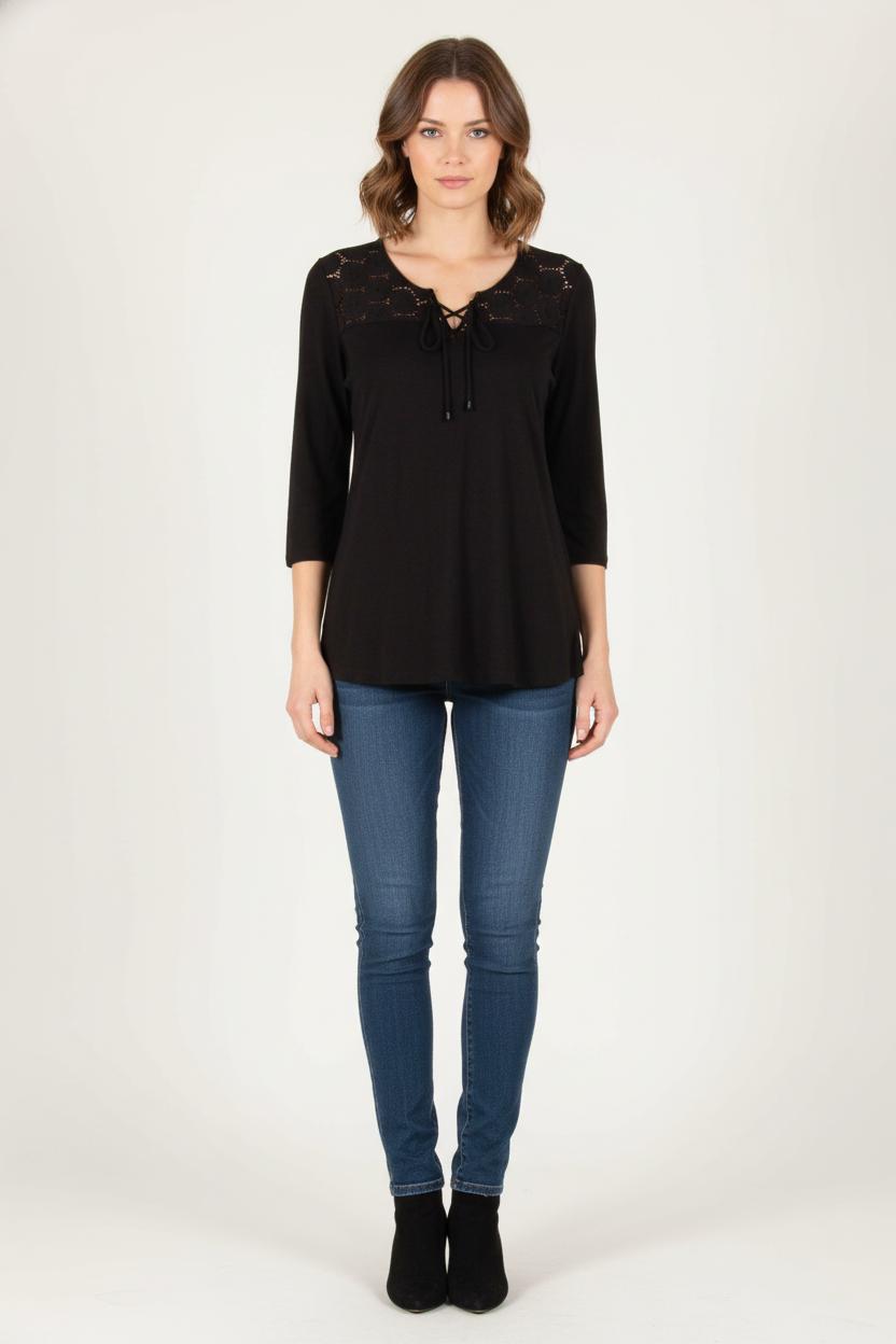 Pull Noir - Taille S/36 de la marque Comptoir des Cotonniers | PARAD83416 - Vendu par Paradigme - Image 1