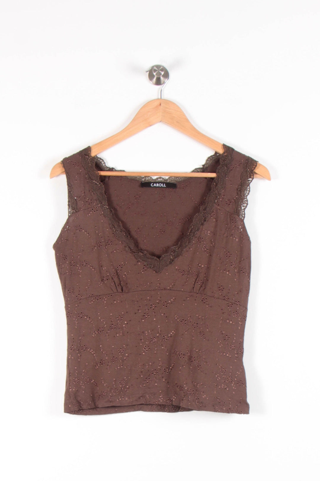 Débardeur Marron - Taille L/40 de la marque Caroll | PARAD83417 - Vendu par Paradigme - Image 2