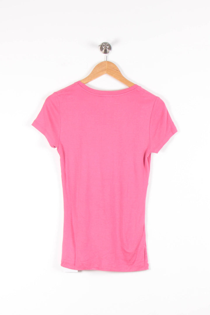 Tee-shirt Rose - Taille L/40 de la marque Caroll | PARAD83420 - Vendu par Paradigme - Image 4