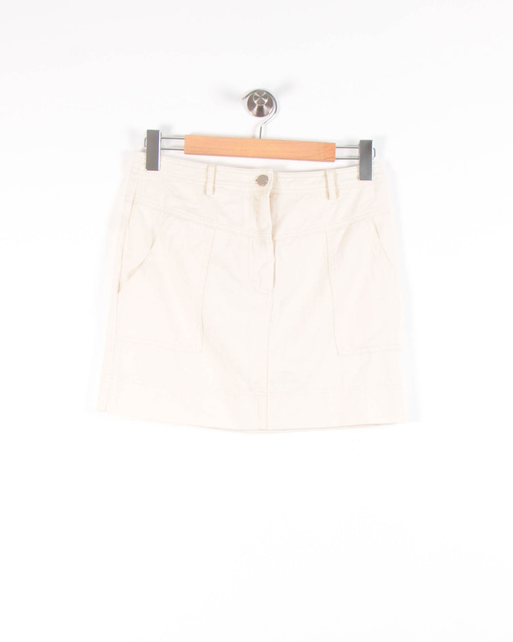 Jupe En Jean Beige - Taille S/36 de la marque Grace & Mila | PARAD83422 - Vendu par Paradigme - Image 2