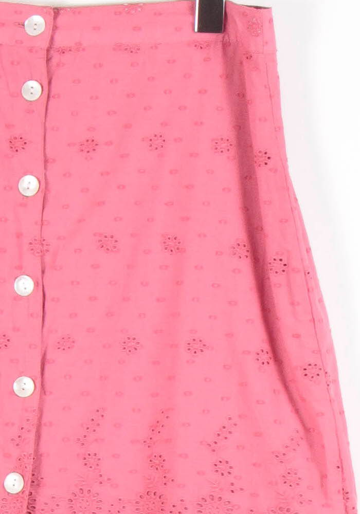 Jupe Brodée Rose - Taille M/38 de la marque Karl Marc John | PARAD83424 - Vendu par Paradigme - Image 3
