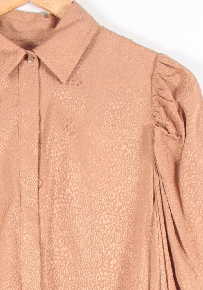 Robe Chemise Midi Beige - Taille S/36 de la marque Bérénice | PARAD83425 - Vendu par Paradigme - Image 3