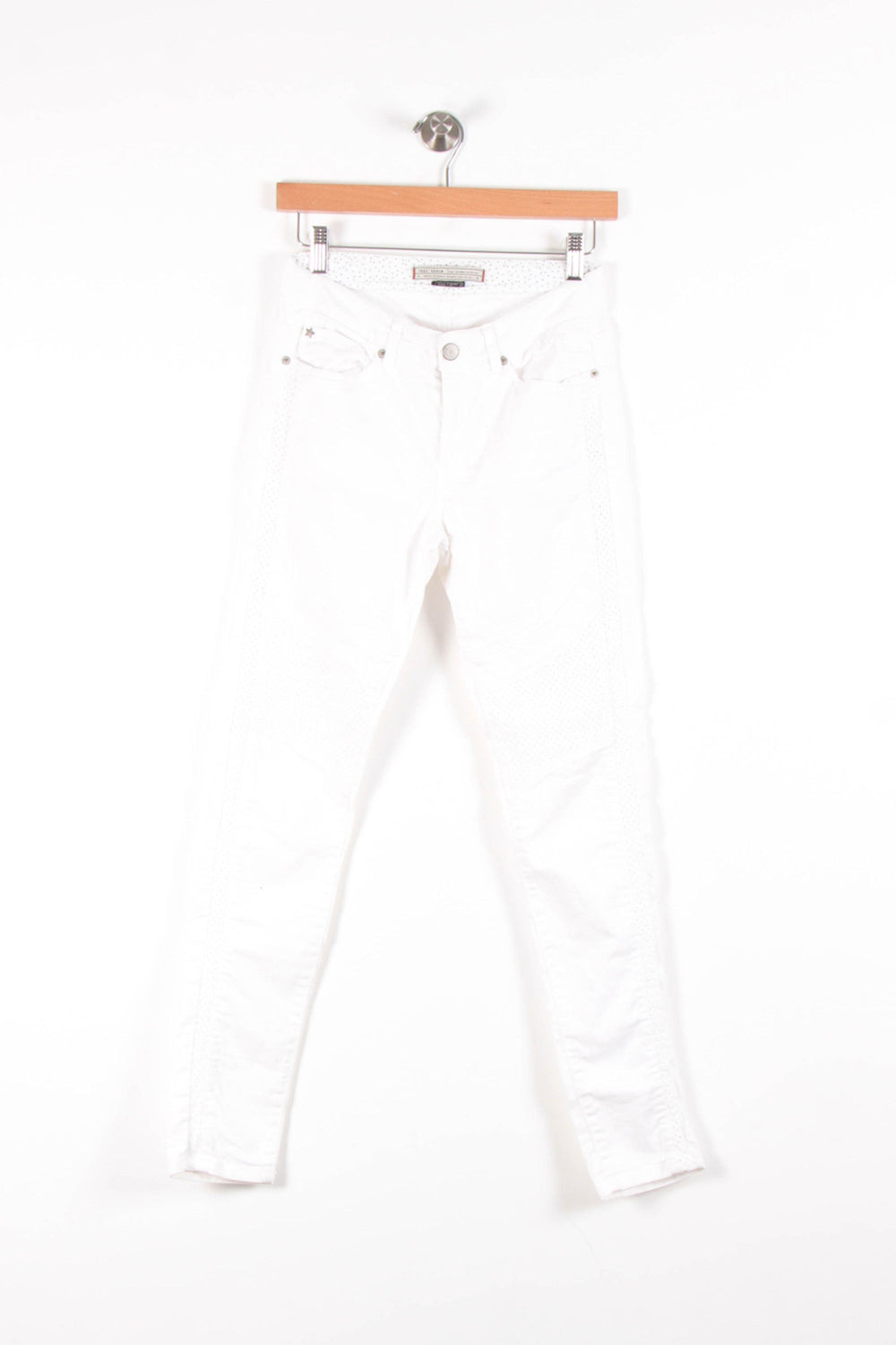 Jean Blanc - Taille S/36 de la marque IKKS | PARAD83430 - Vendu par Paradigme - Image 2