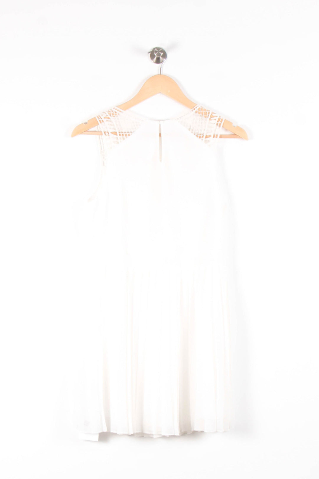 Robe Plissée Blanche - Taille XS/34 de la marque Sud express | PARAD83431 - Vendu par Paradigme - Image 4