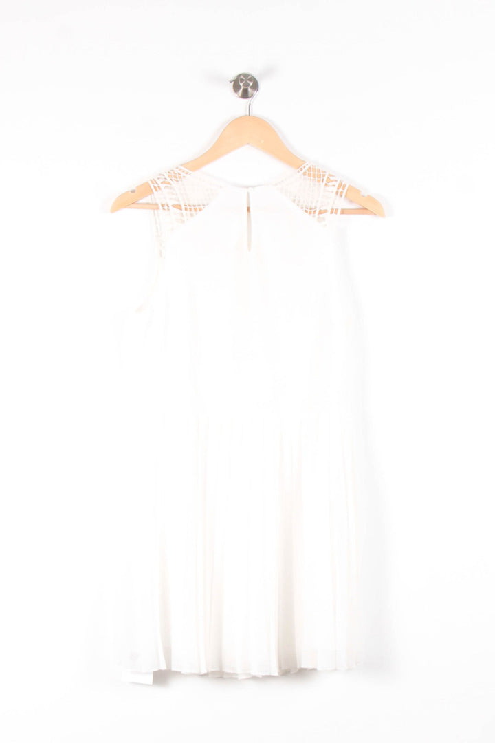 Robe Plissée Blanche - Taille XS/34 de la marque Sud express | PARAD83431 - Vendu par Paradigme - Image 4