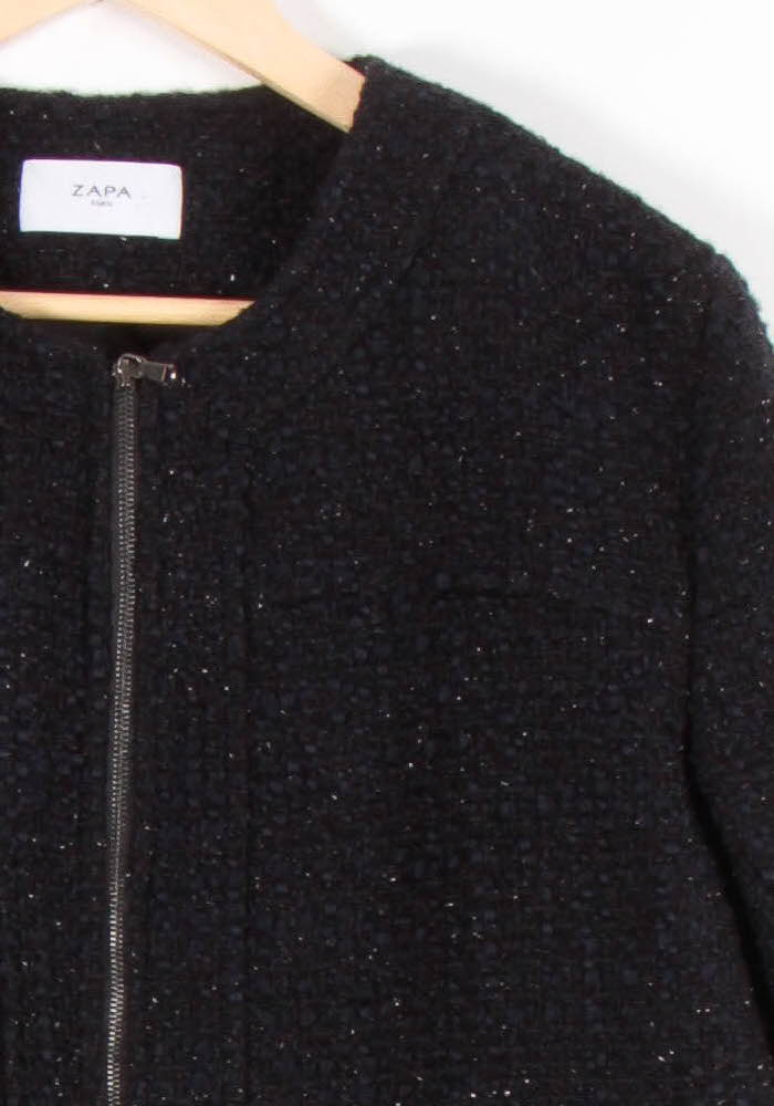 Veste Noire - Taille XXL/44 de la marque ZAPA | PARAD83436 - Vendu par Paradigme - Image 3