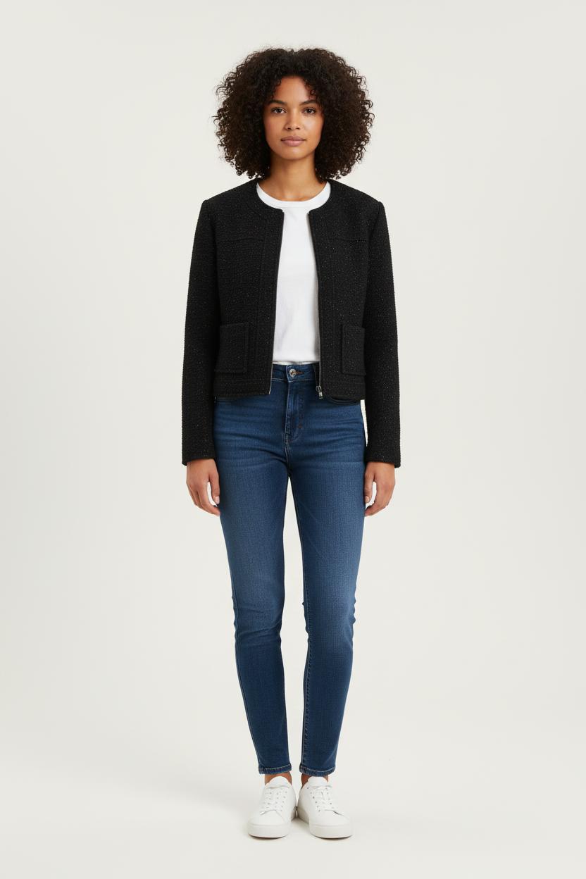 Veste Noire - Taille XXL/44 de la marque ZAPA | PARAD83436 - Vendu par Paradigme - Image 1