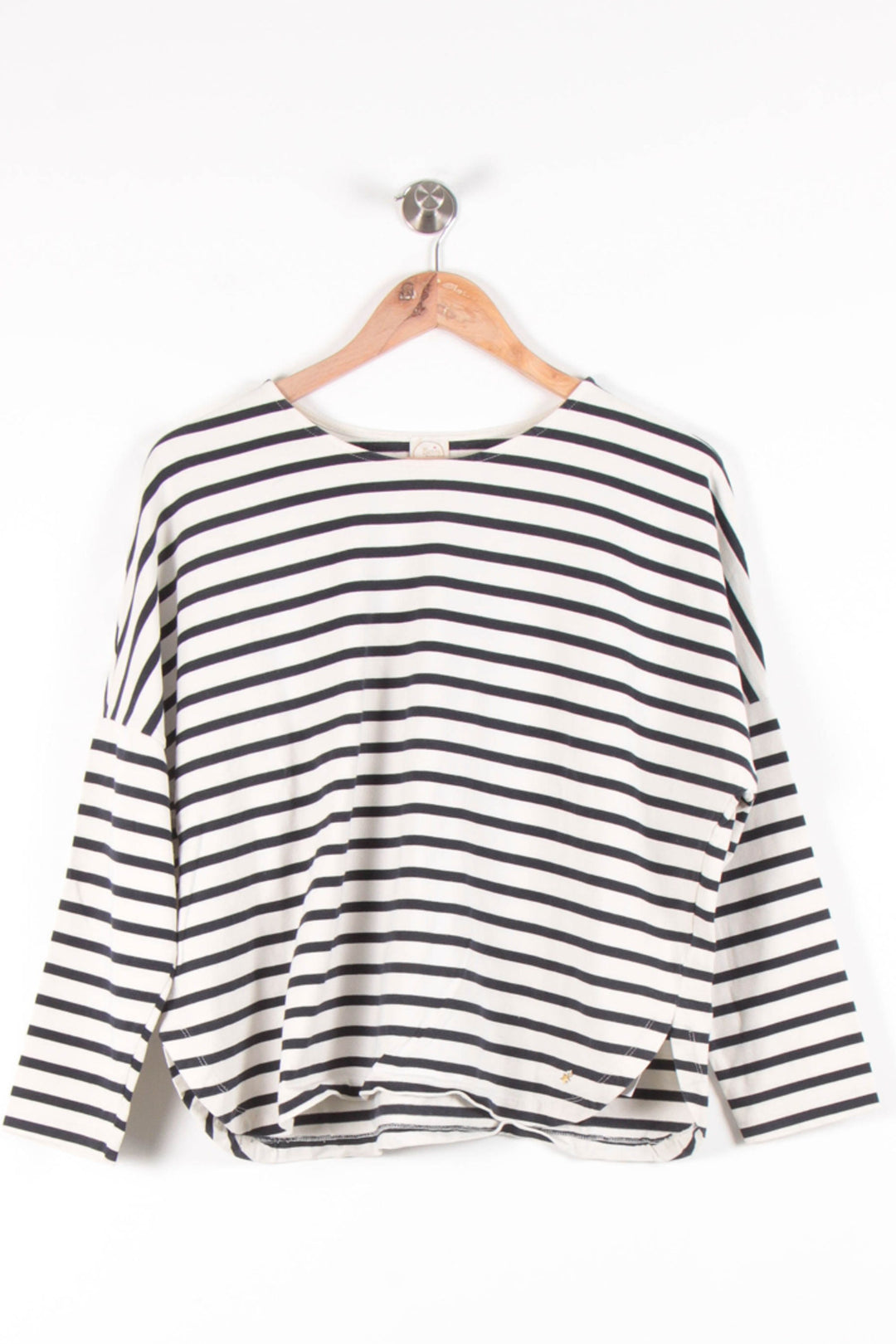 Marinière Blanche et Noire - Taille M/38 de la marque Des petits hauts | PARAD83444 - Vendu par Paradigme - Image 2