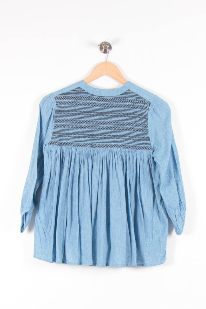 Blouse Bleue - Taille M/38 de la marque Zadig&Voltaire | PARAD83453 - Vendu par Paradigme - Image 4