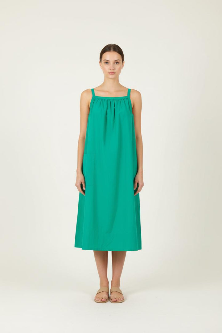 Robe Midi Verte - Taille S/36 de la marque Comptoir des Cotonniers | PARAD83459 - Vendu par Paradigme - Image 1