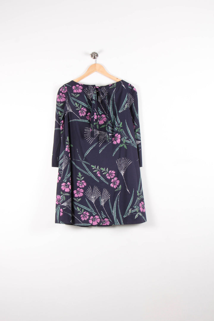 Robe Fleurie Multicolore - Taille S/36 de la marque Claudie Pierlot | PARAD83460 - Vendu par Paradigme - Image 4