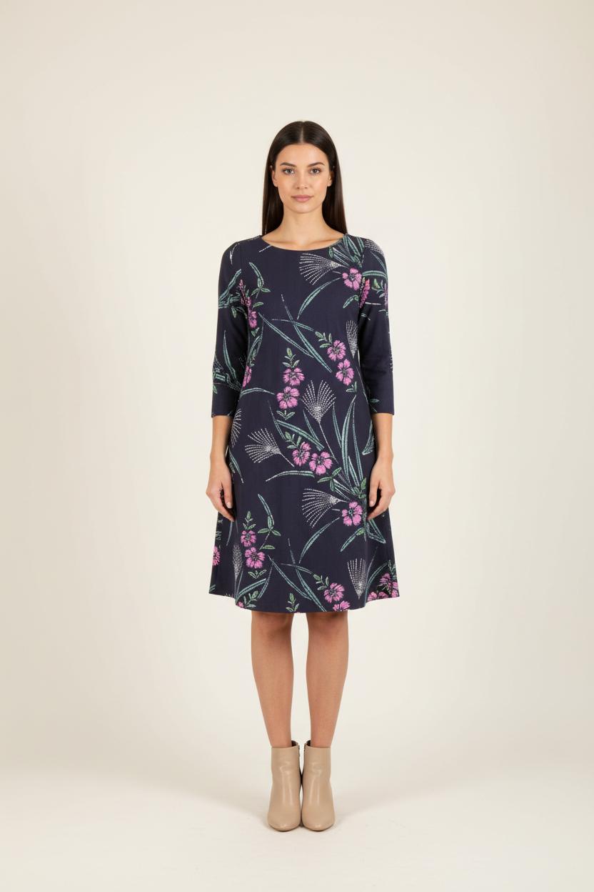 Robe Fleurie Multicolore - Taille S/36 de la marque Claudie Pierlot | PARAD83460 - Vendu par Paradigme - Image 1
