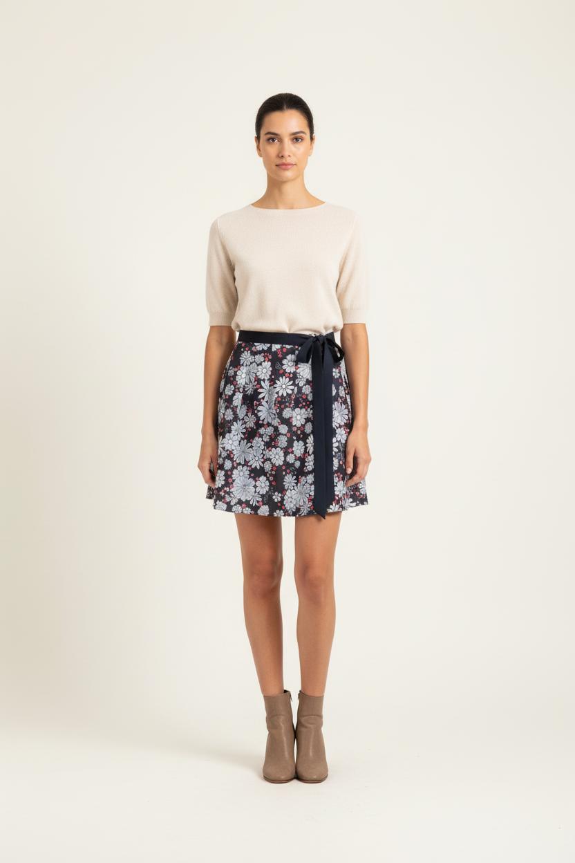 Jupe Courte Multicolore - Taille S/36 de la marque Claudie Pierlot | PARAD83461 - Vendu par Paradigme - Image 1