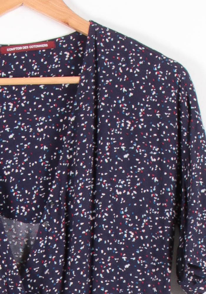 Combishort Bleu - Taille S/36 de la marque Comptoir des Cotonniers | PARAD83462 - Vendu par Paradigme - Image 3