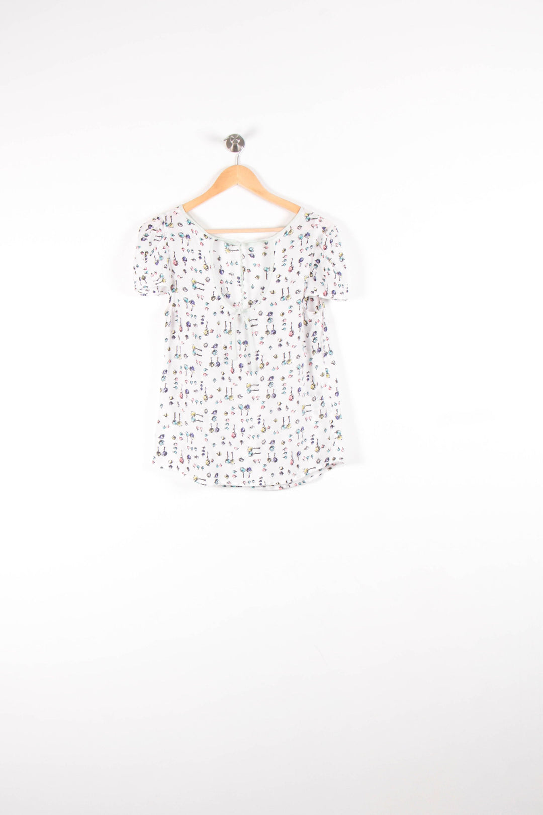 Blouse Blanche - Taille M/38 de la marque Claudie Pierlot | PARAD83471 - Vendu par Paradigme - Image 4