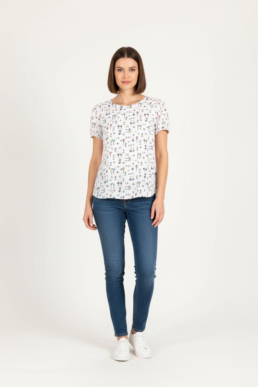 Blouse Blanche - Taille M/38 de la marque Claudie Pierlot | PARAD83471 - Vendu par Paradigme - Image 1