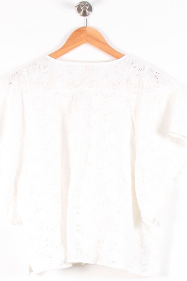 Blouse Blanche - Taille L/40 de la marque Des petits hauts | PARAD83476 - Vendu par Paradigme - Image 4