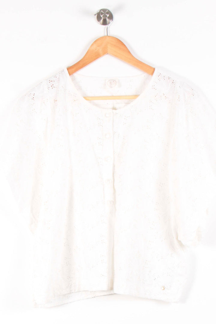 Blouse Blanche - Taille L/40 de la marque Des petits hauts | PARAD83476 - Vendu par Paradigme - Image 2