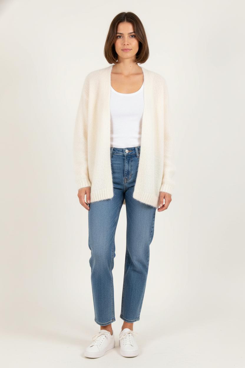 Cardigan Blanc - Taille XS/34 de la marque Des petits hauts | PARAD83480 - Vendu par Paradigme - Image 1