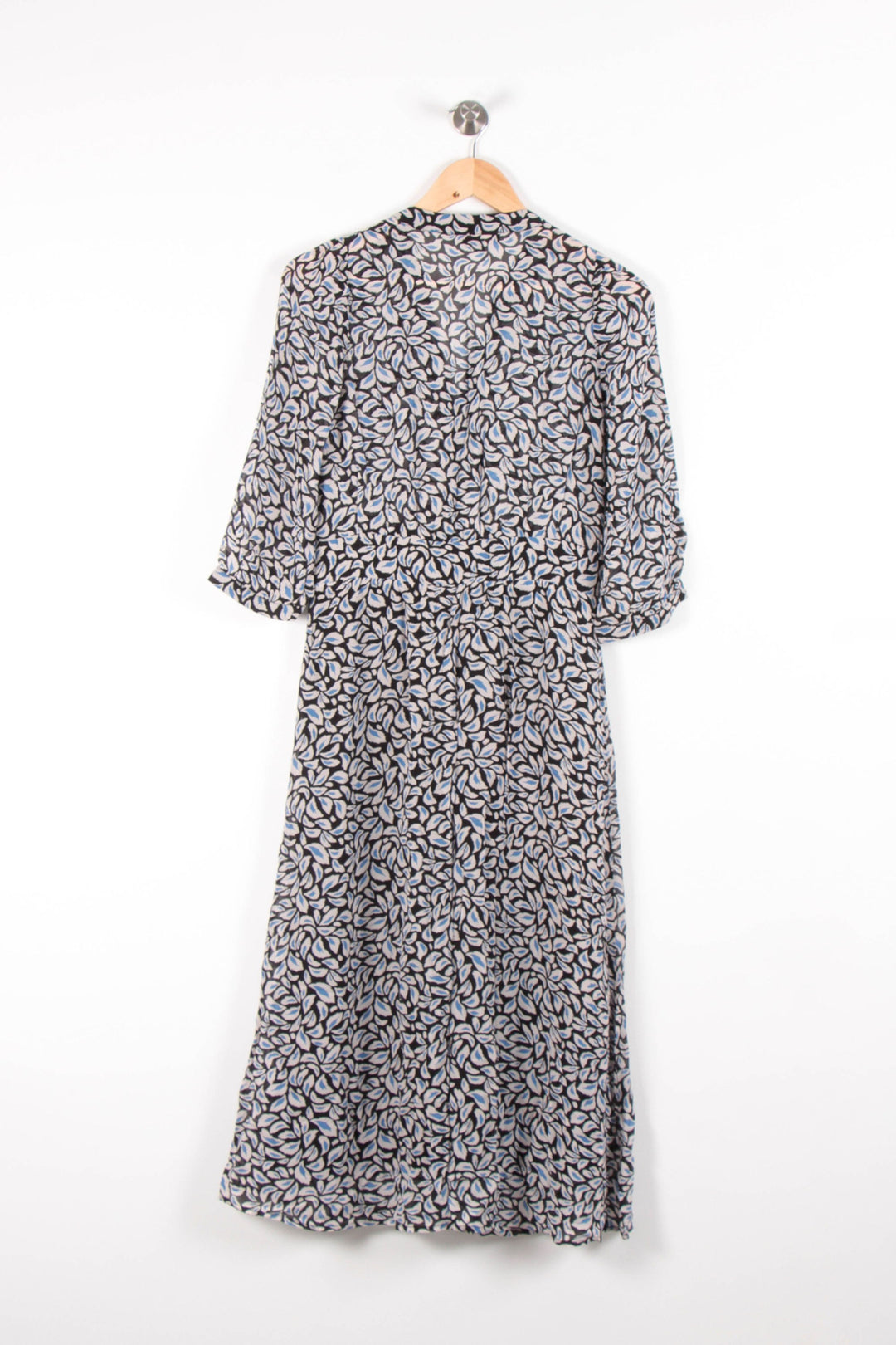 Robe Longue Noire et Blanche - Taille S/36 de la marque Caroll | PARAD83481 - Vendu par Paradigme - Image 4