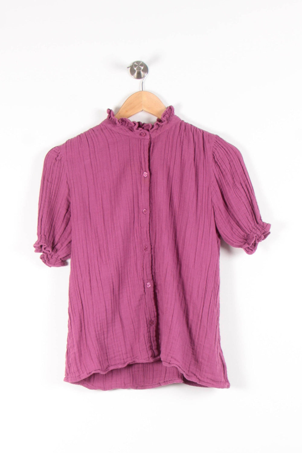 Blouse Violette - Taille S/36 de la marque La Petite Etoile | PARAD83485 - Vendu par Paradigme - Image 2