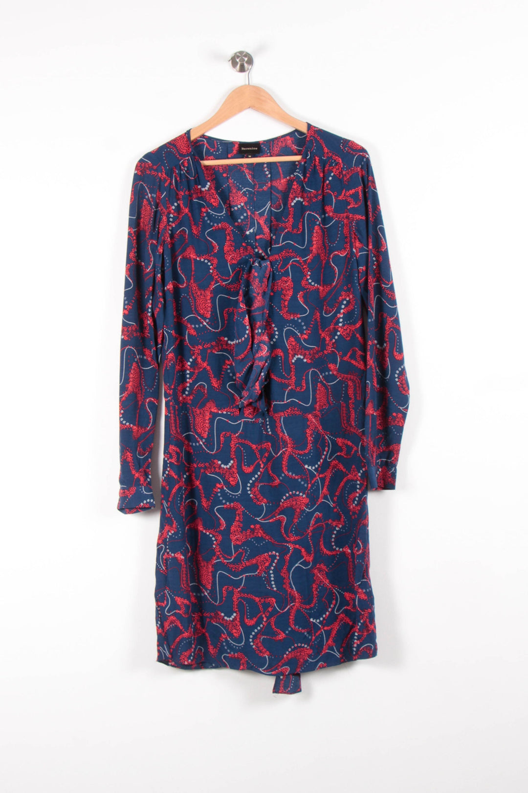 Robe Courte Bleue et Rouge - Taille M/38 de la marque Bérénice | PARAD83489 - Vendu par Paradigme - Image 2
