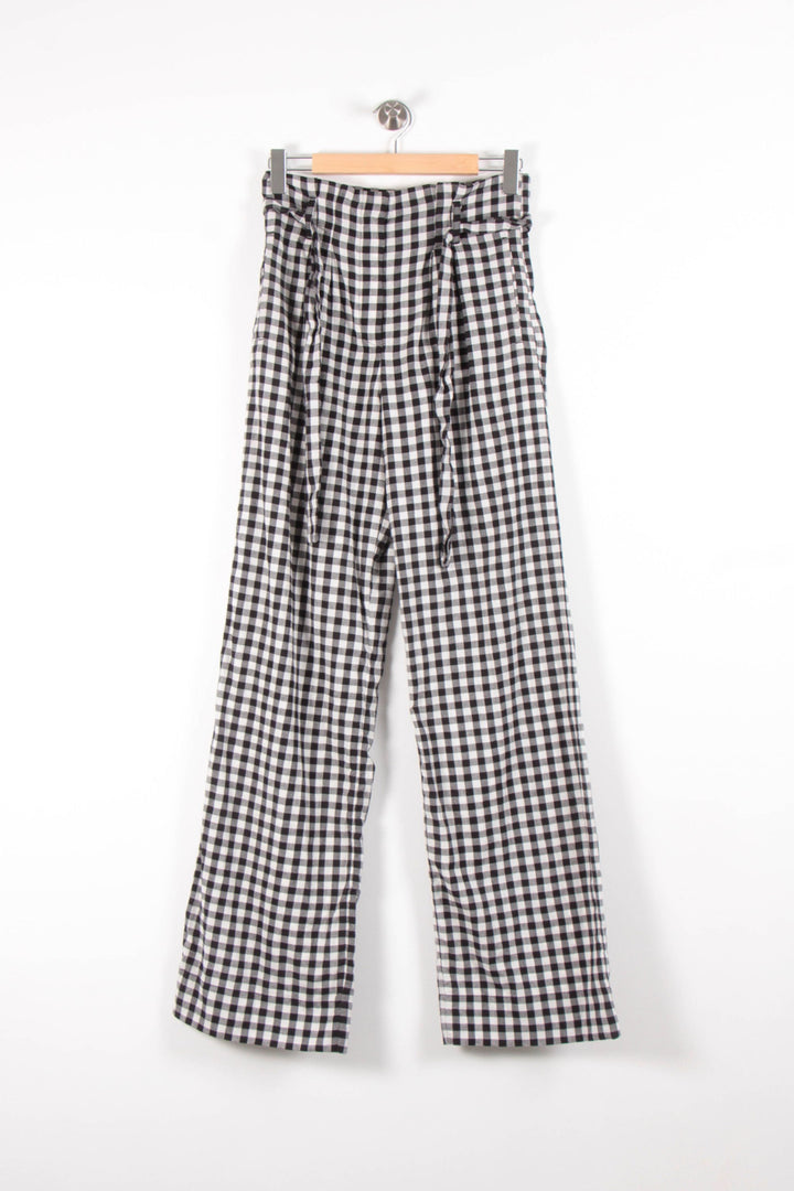 Pantalon Large Noir et Blanc - Taille M/38 de la marque Sézane | PARAD83495 - Vendu par Paradigme - Image 2