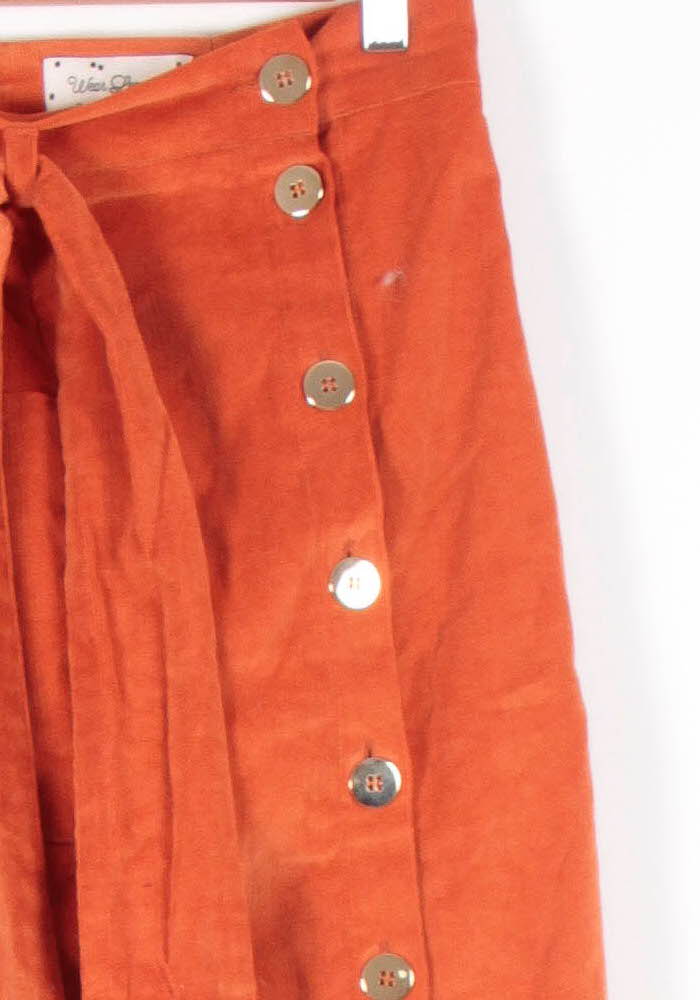 Jupe Courte Orange - Taille XS/34 de la marque Make My Lemonade | PARAD83500 - Vendu par Paradigme - Image 3