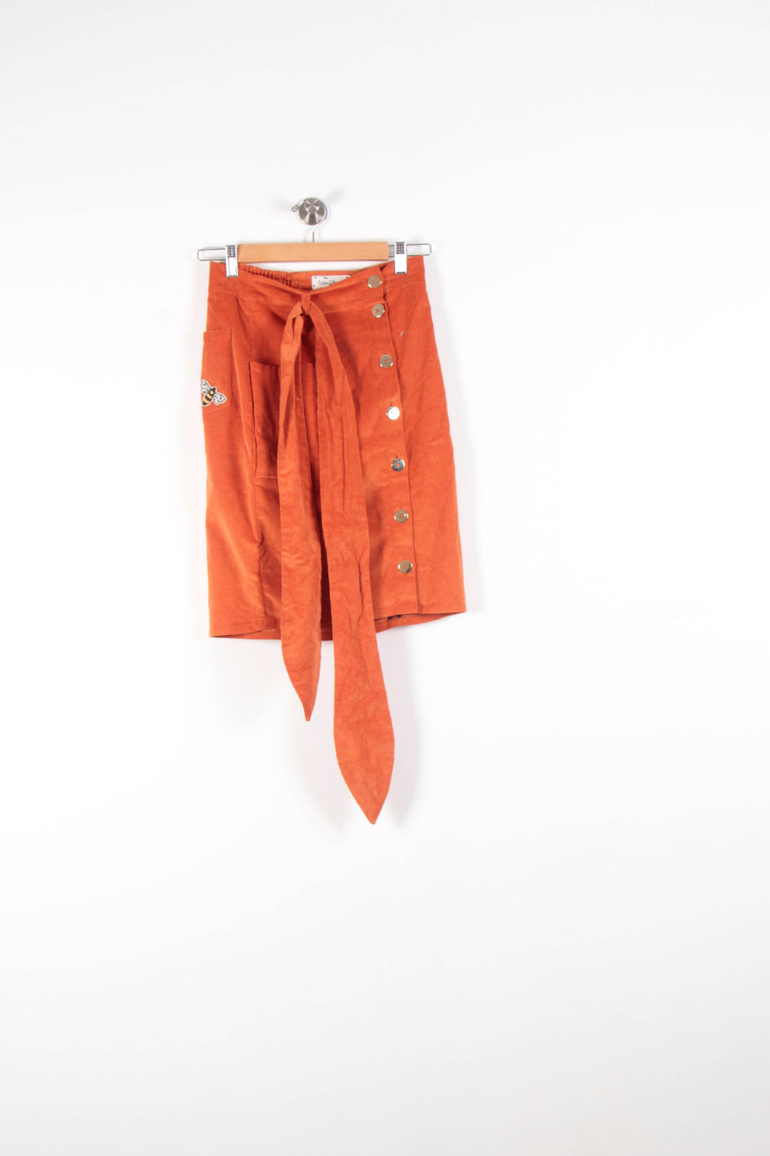 Jupe Courte Orange - Taille XS/34 de la marque Make My Lemonade | PARAD83500 - Vendu par Paradigme - Image 2