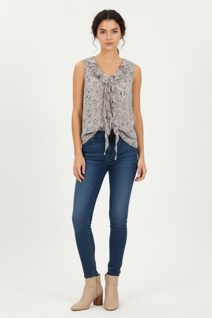 Blouse Sans Manches Multicolore - Taille L/40 de la marque Claudie Pierlot | PARAD83524 - Vendu par Paradigme - Image 1