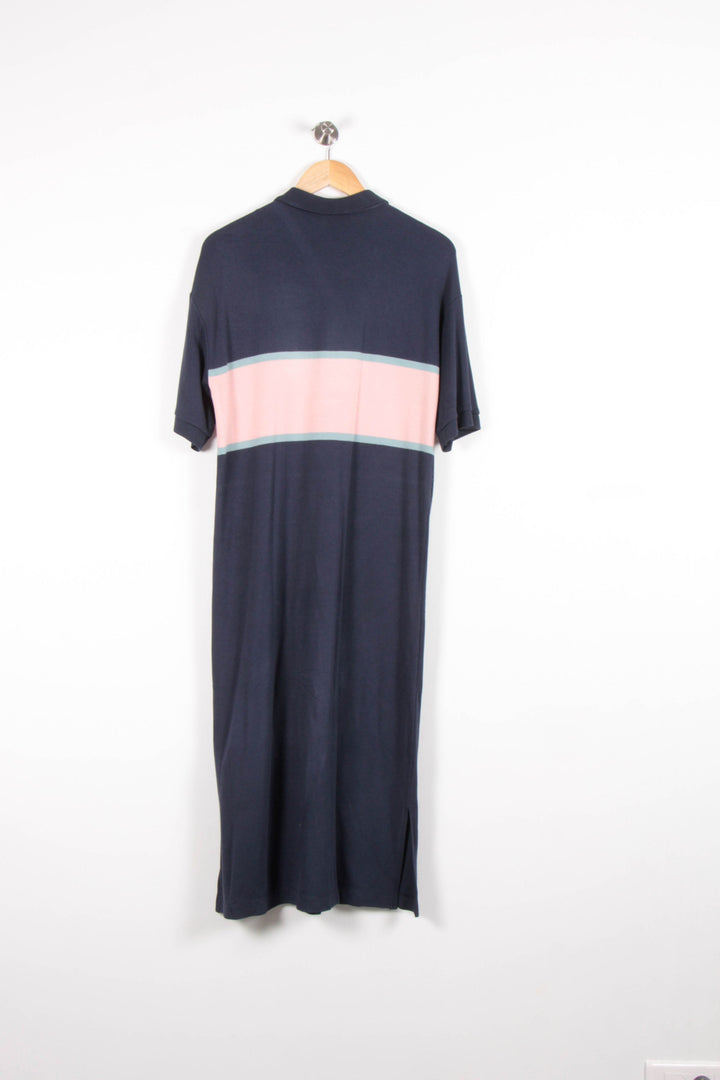 Robe Polo Longue Bleu et Rose - Taille XL/42 de la marque I.Code | PARAD83540 - Vendu par Paradigme - Image 4
