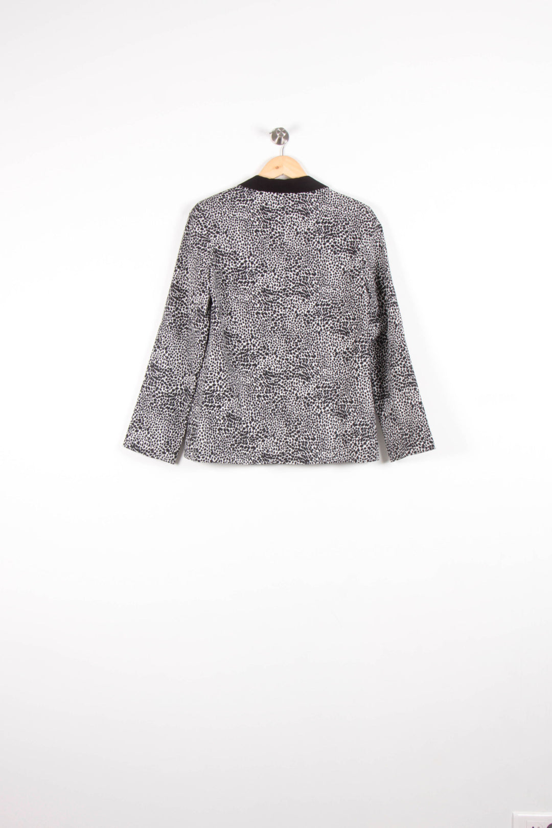 Blazer Noir et Blanc - Taille L/40 de la marque Sandro | PARAD83547 - Vendu par Paradigme - Image 4